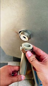 Pipe connector fitting process 🧰🔩 #shorts #construction