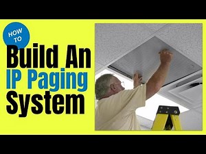 How To Build A Valcom IP Paging System
