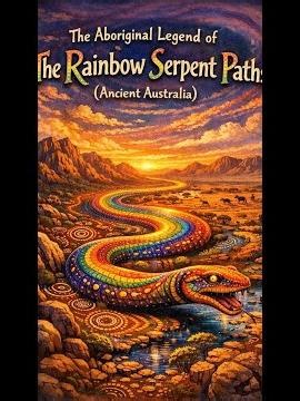 The Aboriginal Legend of the Rainbow Serpent Paths (Ancient Australia) #Mythology