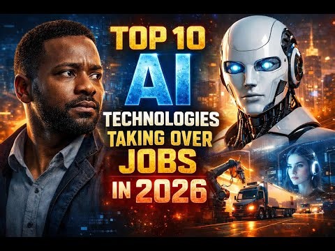 Top 10 AI Technologies Taking Over Jobs in 2026.