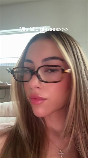 Miu Miu Blue Light Glasses Featuring Wonyoung