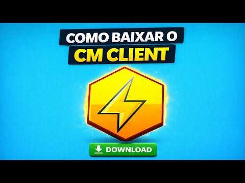 COMO BAIXAR E INSTALAR O CM CLIENT NO MINECRAFT!