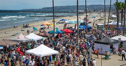 The 44th Annual Ocean Beach Street Fair & Chili Cook-Off Festival