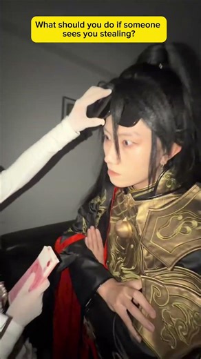 Quick Blinding Tutorial 🤣🤣 #cosplay