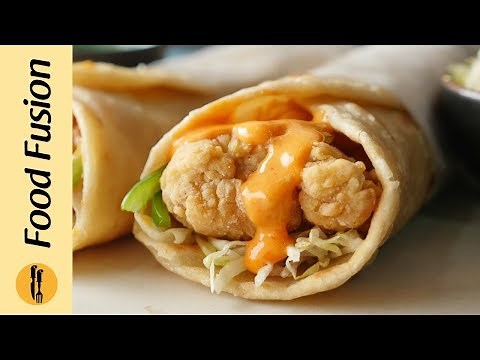 Crispy Chicken Paratha Roll Recipe By Food Fusion (Ramzan Special Recipe)