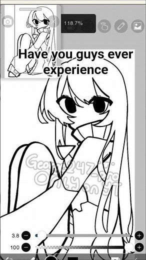 how to easily color in ibis paint #art #digitalartdrawing