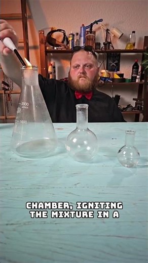 Crazy Physics: Fire Inside the Flask! 😱🔥