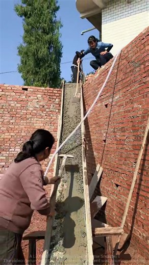 Hands-On: Full Process of Cement Wall Pouring from Top to Bottom!