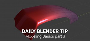 Daily Blender Tip - Car Modeling Basics part 3