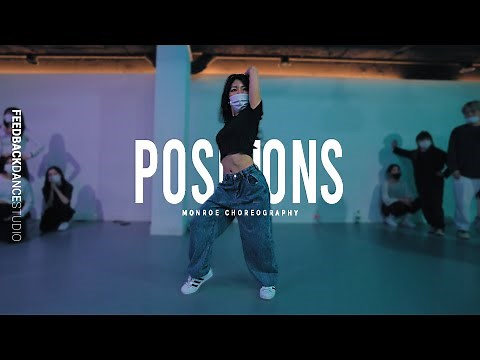 ARIANA GRANDE - POSITIONS | MONROE Choreography