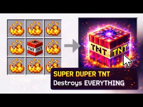 Minecraft But There Are Custom TNT