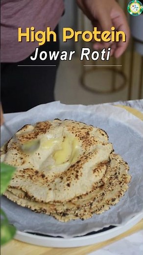High Protein Jowar Roti 💪 | Healthy Gluten-Free Roti for Weight Loss & Muscle Gain!