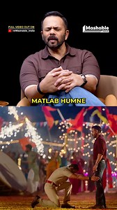 516K views · 7.6K reactions | Rohit Shetty reveals he went to great lengths to not hurt anyone’s sentiments while making Singham Again, to the point where there are no songs in the movie!#RohitShetty #TheBombayDream | Mashable India | Facebook