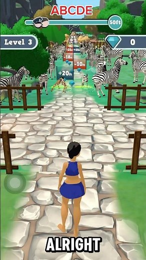 "ZEBRA to LEOPARD TRANSFORMATION – Gamer's Epic Adventure!" #shorts