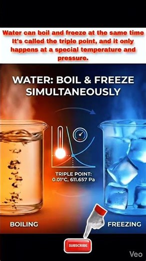 When Ice, Water, and Steam Exist Together