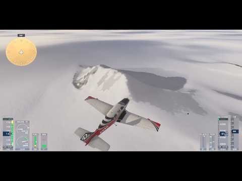 Breaking Through the Clouds Over Antarctica | Microsoft Flight Simulator 2024