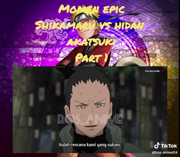 Momen epic Shikamaru vs Hidan Akatsuki Part 1 #narutoshippuden