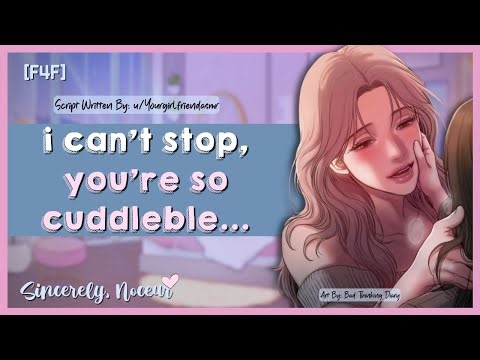 [F4F] 🎧 Affectionate Girlfriend Cuddles You Back to Sleep ❤️ (Cuddles)