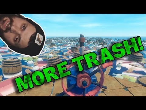 RAFT More TRASH MOD! | Raft MORE ITEMS! | plus trash collector (upgrade)