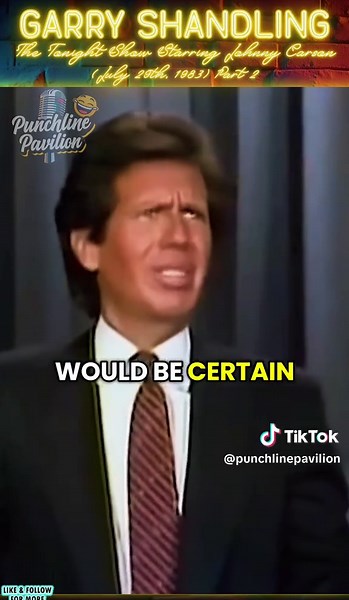Garry Shandling stand-up comedy set on Johnny Carson (07/29/1983) Part 2 #funny #comedy #humor #garryshandling #johnnycarson