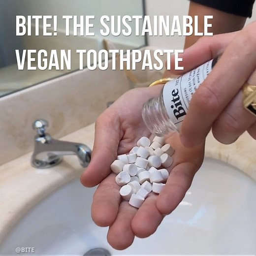 These zero-waste vegan Bite Toothpaste Bits are a breath of fresh air ;-) | LIVEKINDLY