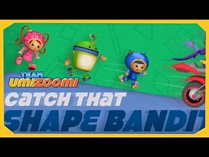 Team Umizoomi: Catch that Shape Bandit Gameplay (Browser Game)