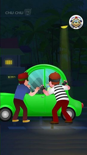 ChuChu TV Police Boat Chase Episode - #Shorts #ChuChuTV #SurpriseEggs #ChuChuTVPolice #KidsStories