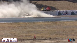 It was all going well for Adrian Lazzaro, until this moment. Formula Ford Australia opening round highlights at AMRS - Australian Motor Racing Series on Aurora Channel Monday April 2 from 8:30pm. | BLEND LINE TV