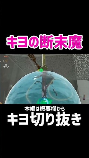 【キヨ切り抜きゼルダの伝説ティアキン】キヨの断末魔