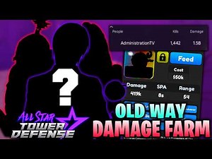 The OG Damage Farm Method | All Star Tower Defense
