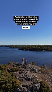 7 Hikes in Manitoba, Canada 🇨🇦 with some of the best views that deserve a spot on your adventure bucket list ✨PART 1 ✨👇 👉 Follow @real_diari_adventures for more epic hikes and travel adventures across Manitoba and all over Canada 🇨🇦 1️⃣📍Devil’s Punch Bowl - Spruce Woods Provincial Park 2️⃣📍Dragon Fire Self-Guiding Trail - Whiteshell Provincial Park 3️⃣📍Karst Spring Trail - Grass River Provincial Park 4️⃣📍Ted Taylor Snowball Trail - Herb Lake Landing 5️⃣📍Bald Hill - Riding Mountain Nat