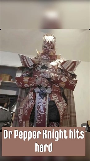 Dr Pepper knight hits hard