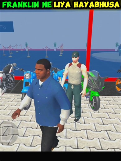 Franklin ne liya hayabhusa 😱🔥 Indian theft auto #indiantheftauto #viralshorts #gameplay #gta