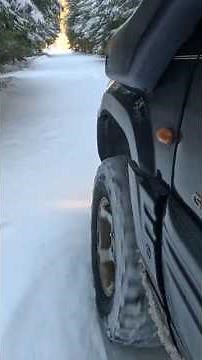 This Weekend Off Road In Snow