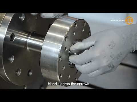 Assembly and disassembly of CLAMPEX® internal clamping sets | KTR Systems