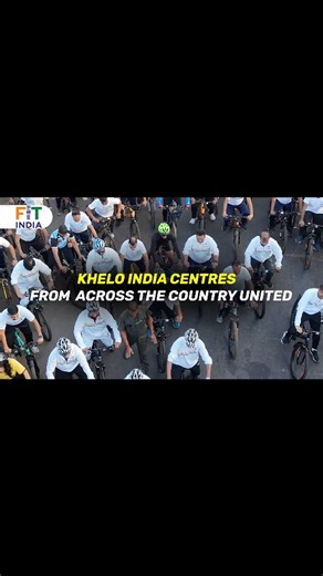 Khelo India Centres across India came together to celebrate the 53rd edition of #SundaysOnCycle! 🚴‍♂️ The energy, unity & passion were on full display as we pedaled towards a #FitterIndia. Now, get ready for the grand Anniversary Edition coming soon. Let's make it unforgettable! 💫 #Pedal2Fitness #FitIndiaMovement #PollutionKaSolution FightObesity | Fit India Movement