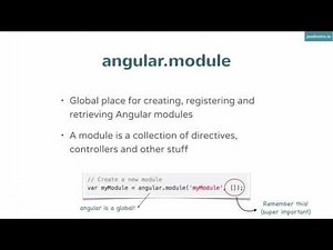 Thinking in Angular1 18 - Controller Summary
