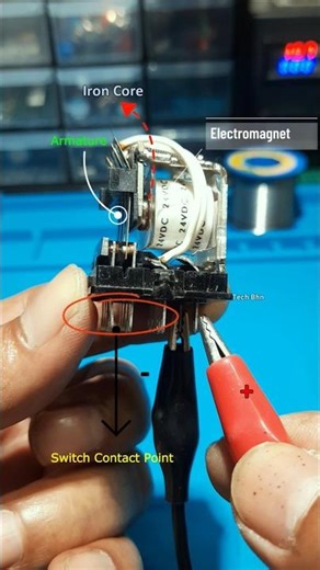 how a relay works#techbhn