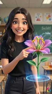 How do flowers reproduce?🌸 #biology