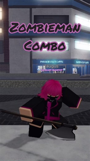 ZOMBIEMAN COMBO!!! [Project Baki 4] #roblox #opm #onepunchman #anime