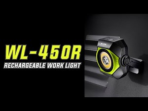 Unilite WL-450R Rechargeable Work Light - Product Overview