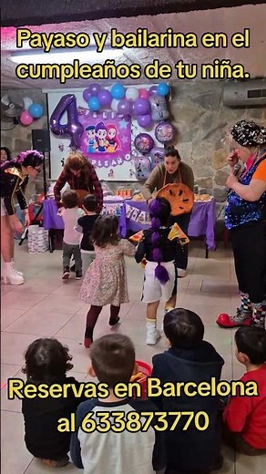 fiestas infantiles show de payaso #magia #diversion #baile #fiesta