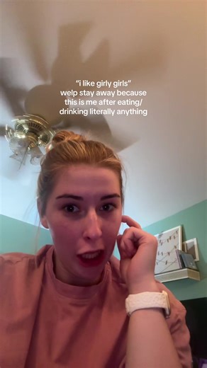 Funny Moments: A Girly Girl's Burping After Eating