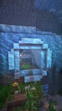 Modern underwater house tutorials #shorts #minecraft #tutorialbuild #noeescraft
