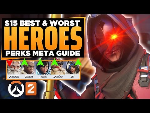 BEST & WORST Heroes in S15 Perks META! - Tier List & Guide (Overwatch 2)