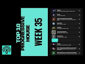 Week 35 Top 10 Progressive House Tracks – (August 25-31, 2025)