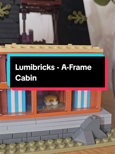 Trading the city noise for tiny timber vibes. ☕️🏠 This A-Frame cabin from LumiBricks is the ultimate weekend project. The detail? Immaculate. The cozy factor? Off the charts. Who wants an invite to the tiny forest? 🌲✨ #Lumibricks #adultlego #BuildingBricks #cabin #BuildingProgress @LUMIBRICKS @Bricknique