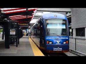 Sound Transit LINK Light Rail : Westlake Station Bound Train @ Stadium Station