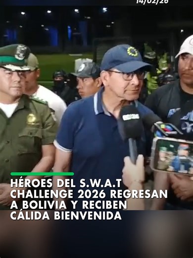 Policía Boliviana da bienvenida a S.W.A.T Challenge 2026