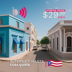 Conectamos todo Puerto Rico 🇵🇷. Planes desde 10 hasta 100 Mbps ⚡, sin verificación de crédito. | 4Net